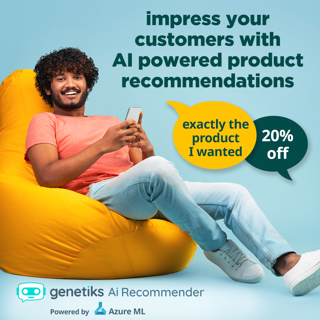 impress your customers with AI powered product recommendations